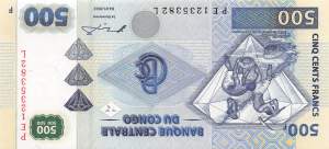 500 Francs p96B-1 2002